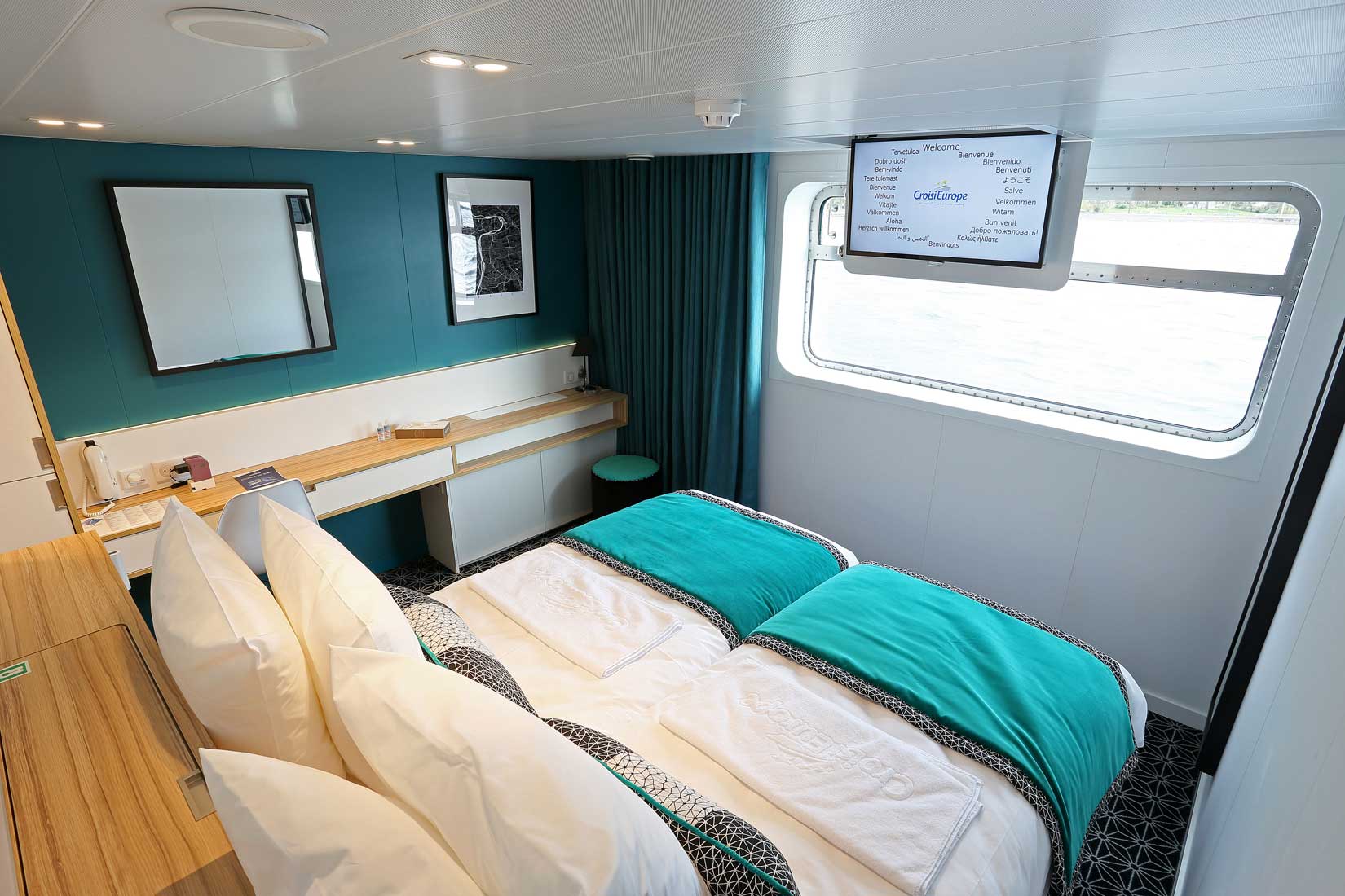 Außenkabine Hauptdeck, MS Elbe Princesse
