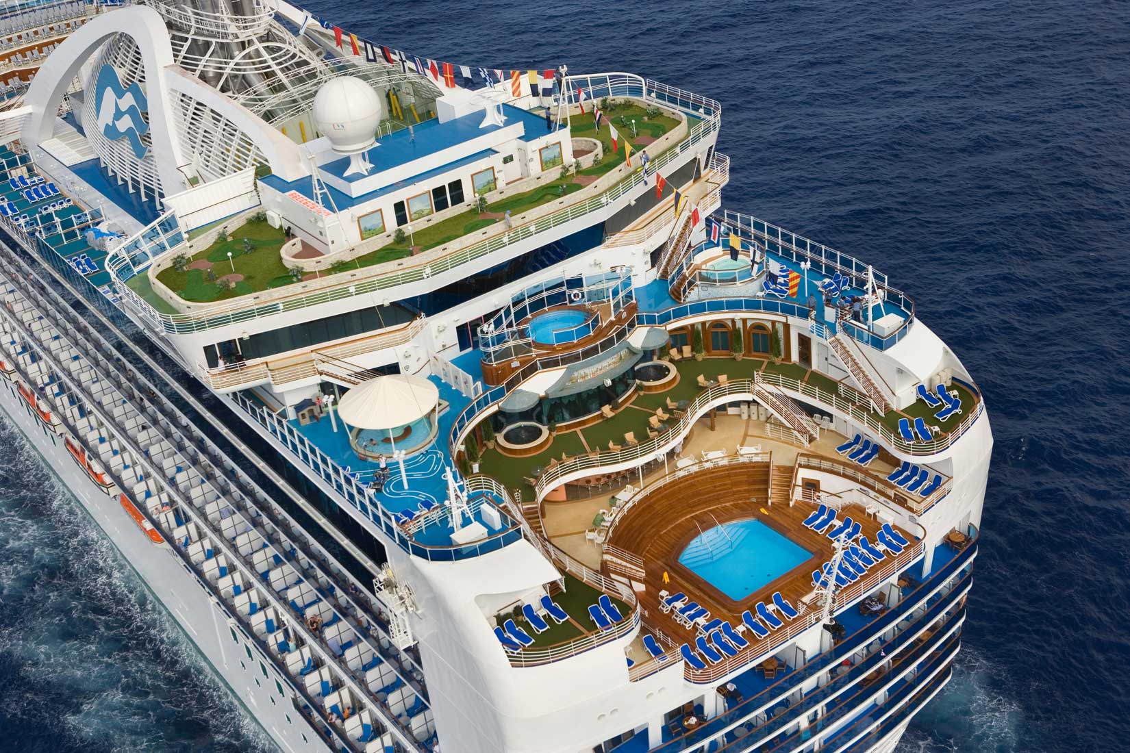 Crown Princess Sonnendeck