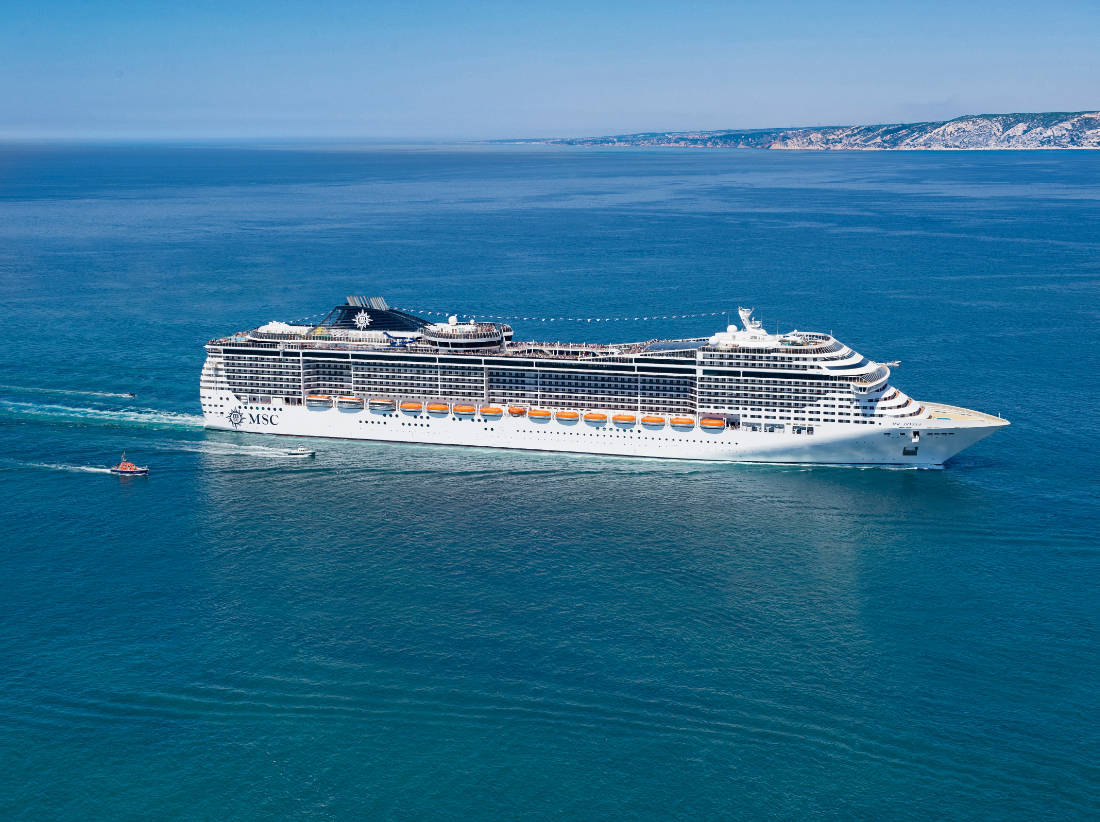 MSC Divina Aussenansicht MSC Divina - Aussenansicht
