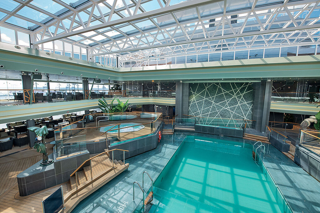MSC Euribia, Innenpool