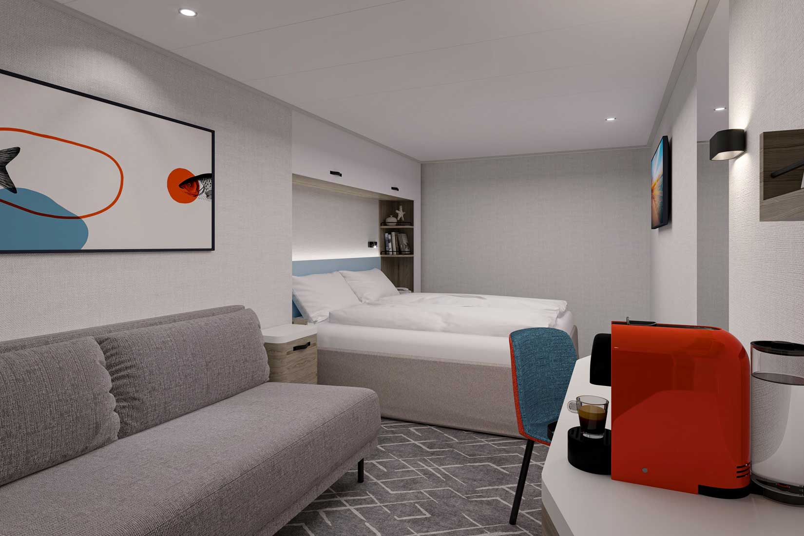 Innenkabine, Mein Schiff Relax